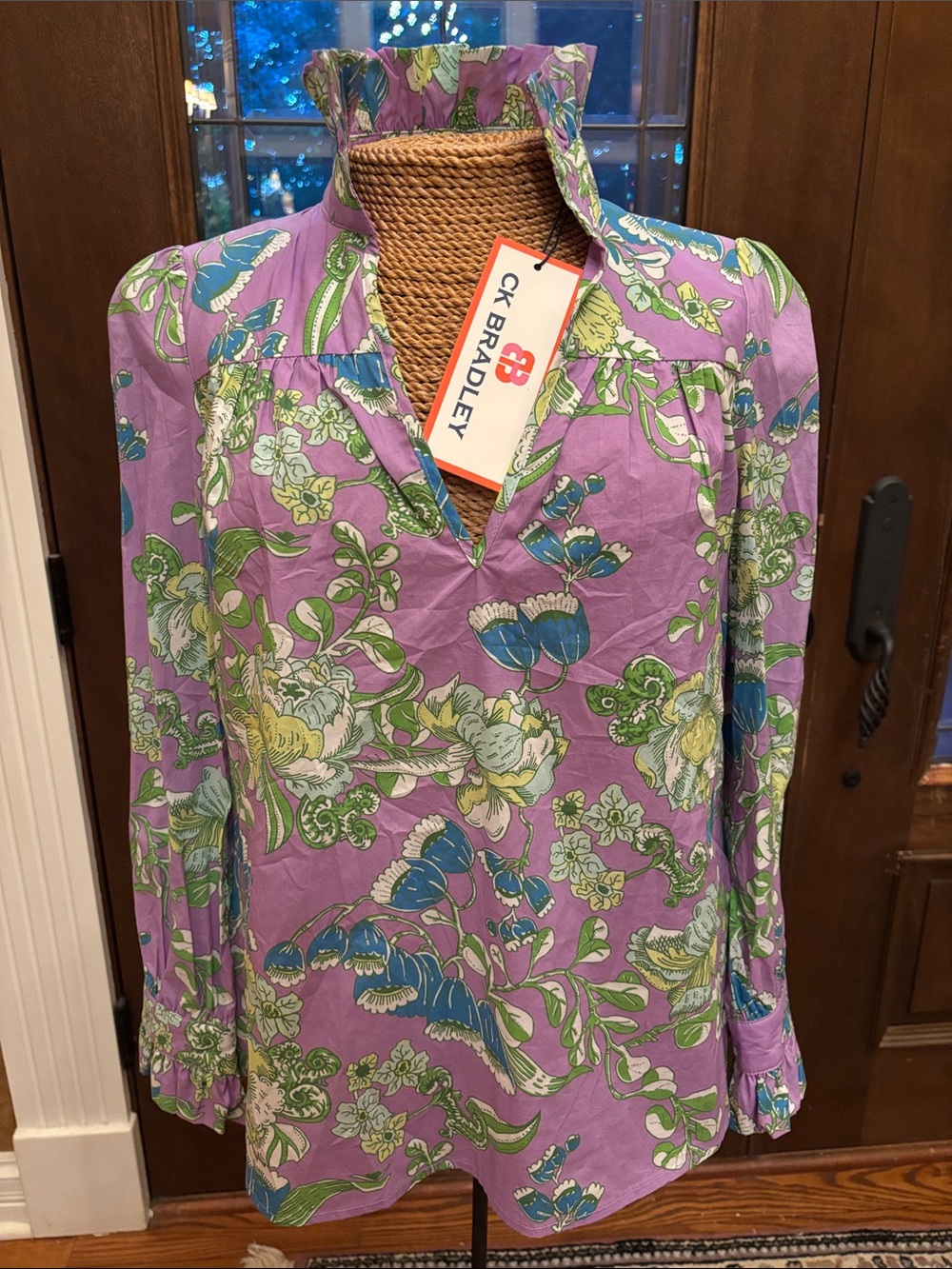 CK Bradley ladies, cotton Aspen blouse